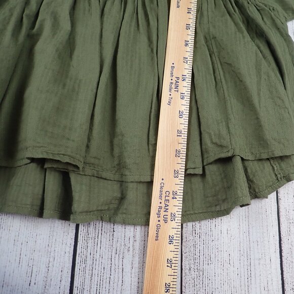 BANANA REPUBLIC Women M Balloon Long Sleeve Top Embroidered Peasant Blouse - Picture 7 of 8